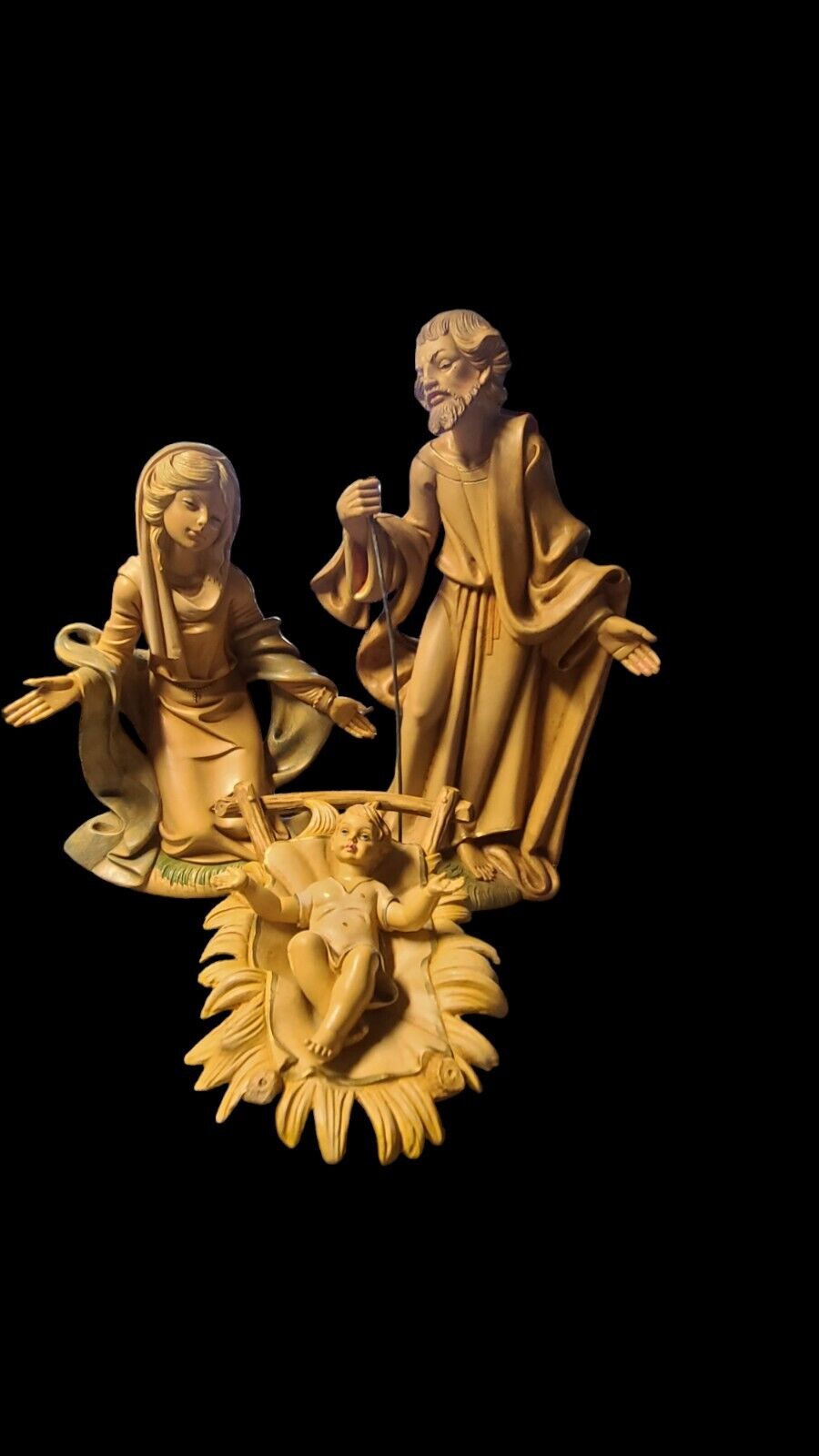 Vintage Fontanini Nativity Holy Family 11\