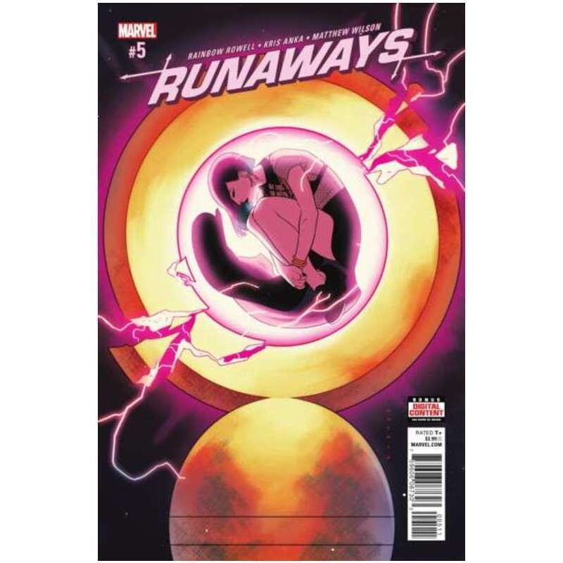 Runaways (2017 series) #5 in Near Mint minus condition. Marvel comics [a,