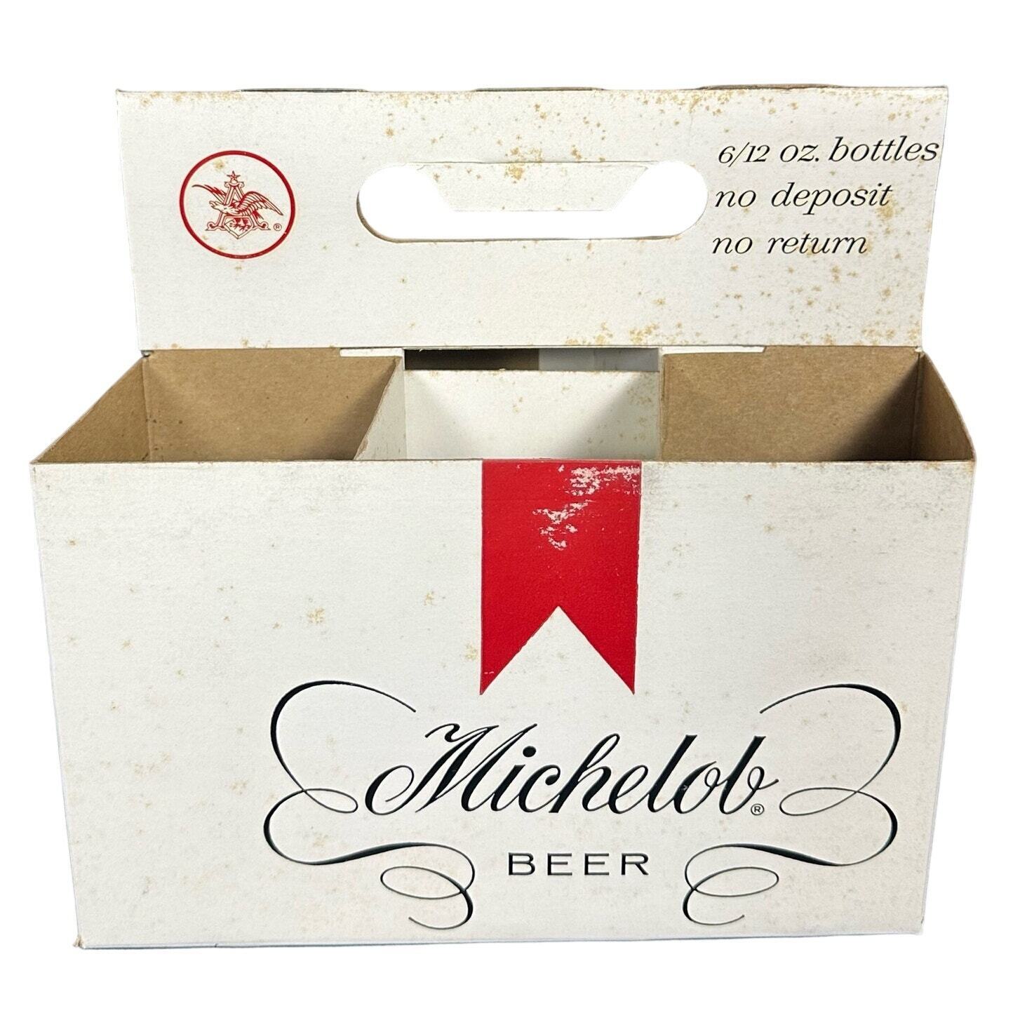 Michelob Original 6-Pack Carton for Six 12-ounce Bottles-CARTON ONLY-Rare
