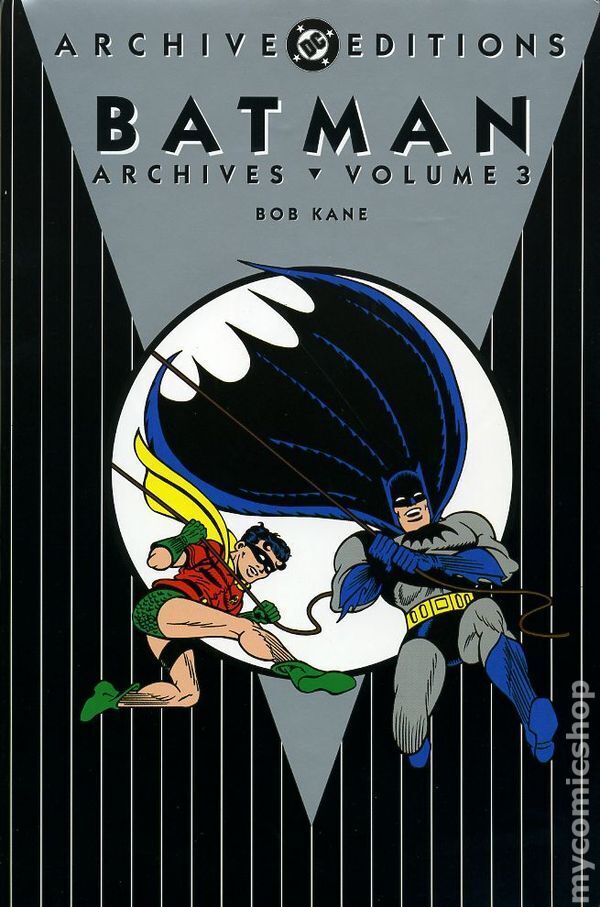 DC Archive Editions Batman HC #3-REP FN 2009 Stock Image