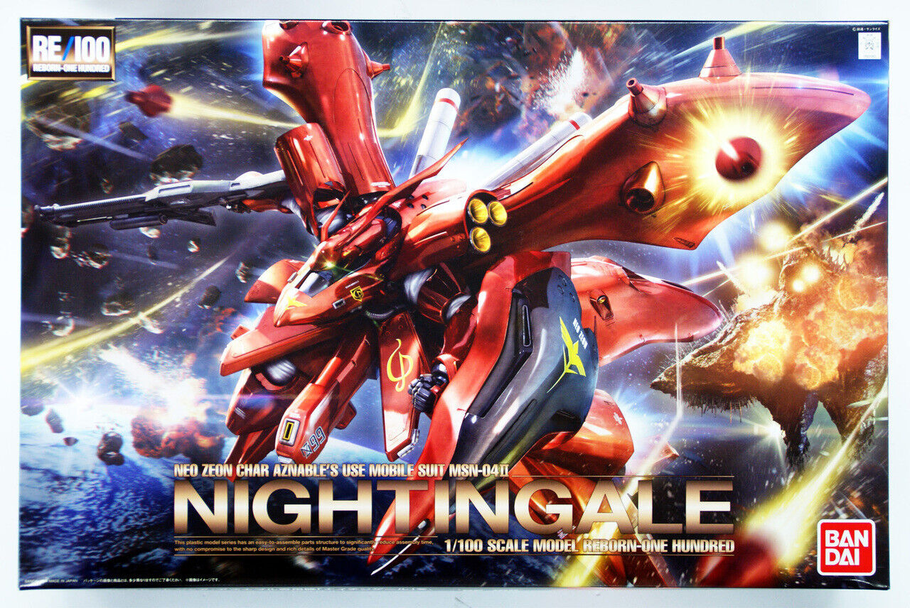 Bandai RE/100 1/100 MSN-04 II Nightingale Gundam \