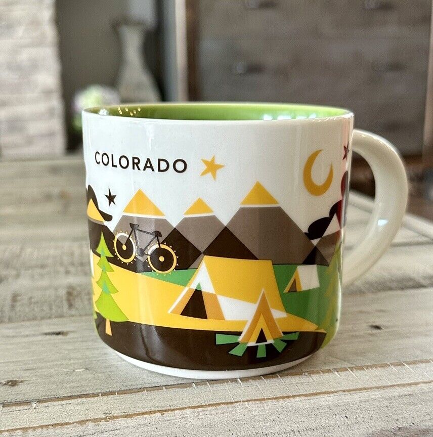 2017 Starbucks You Are Here Collection Colorado Coffee Mug