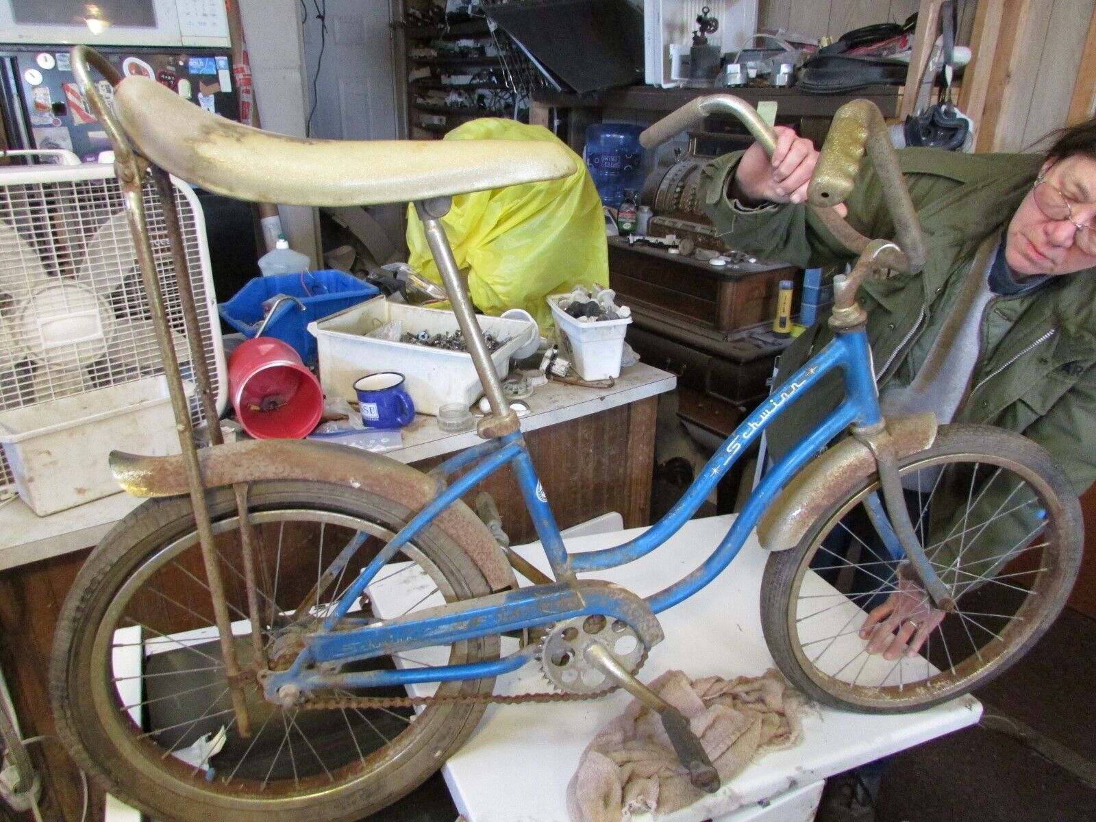 Schwinn Stingray 1966 Original Rare Girls Bike Barn Find