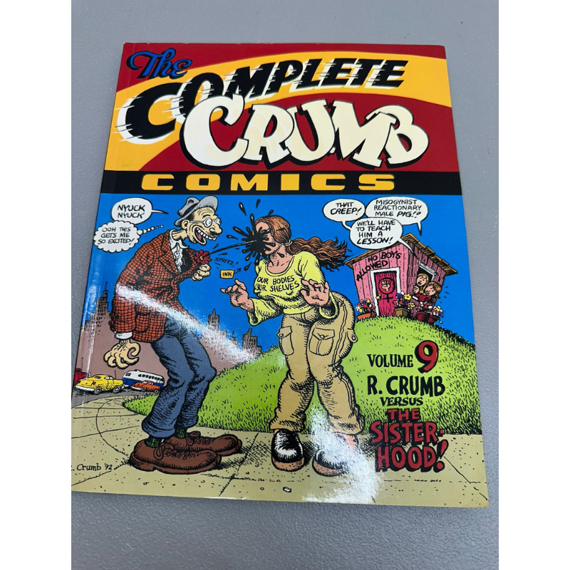 Vintage The Complete Crumb Comics Vol. 9 Book Robert Crumb '92