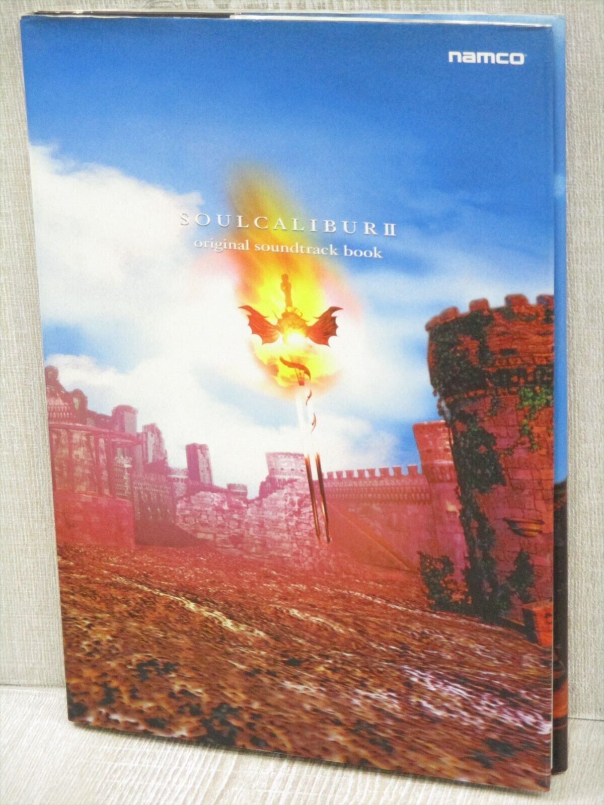 SOULCALIBUR II 2 Soul Calibur Original Soundtrack w/CD Book Art Game Fan Book