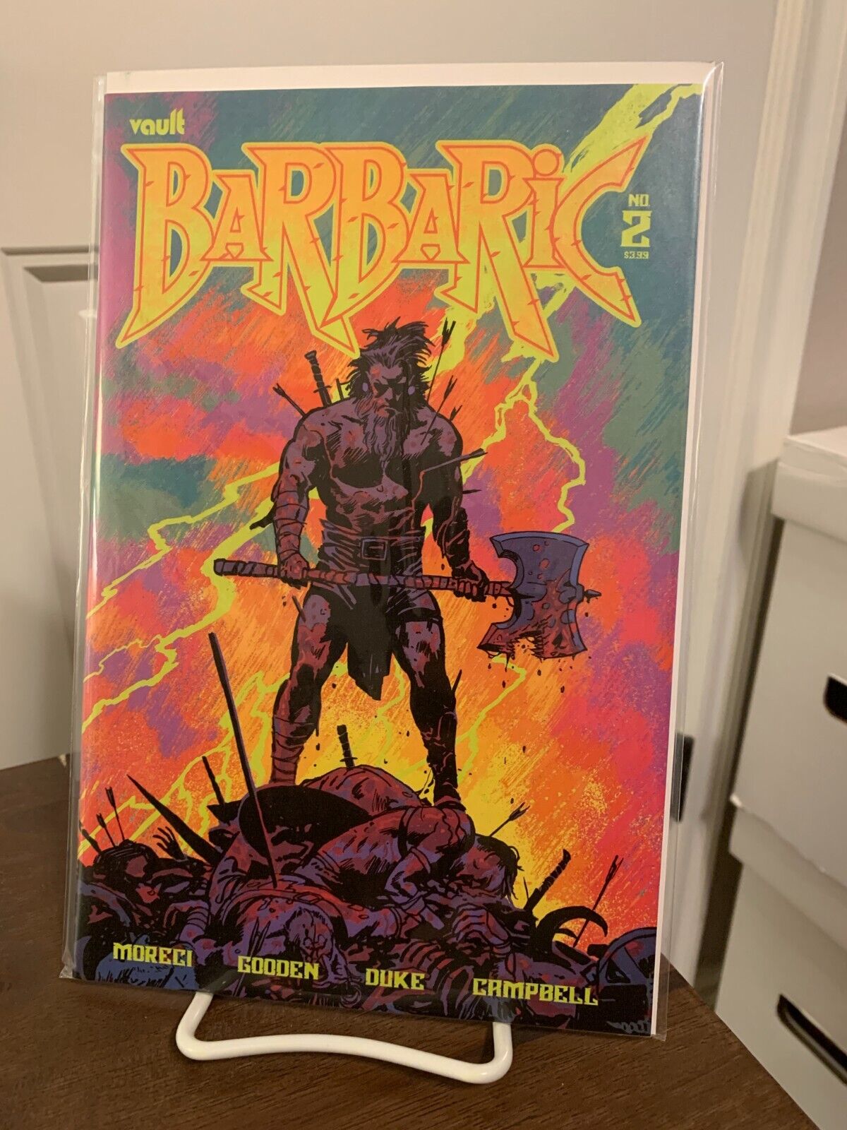 Barbaric #2 Cover B Vault Comics NM 2021