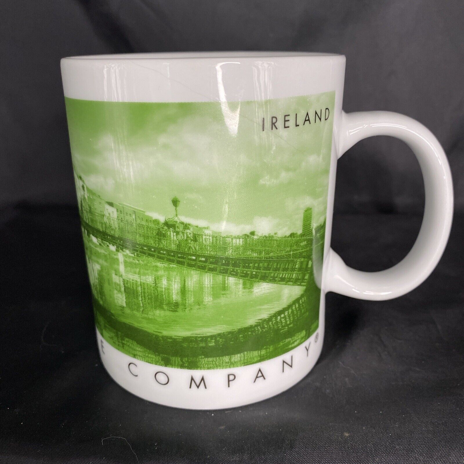 Starbucks City Mug Dublin Ireland Skyline Ha'Penny Bridge Coffee Tea Cup