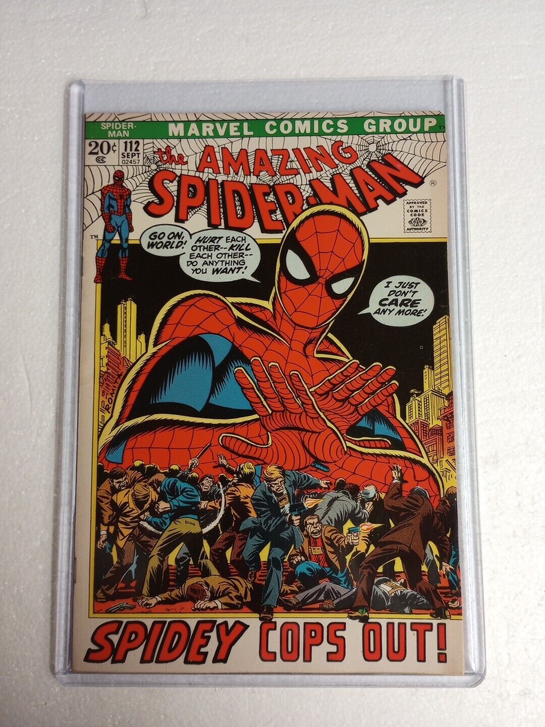 The Amazing Spider-Man #112 (Marvel Comics September 1972)