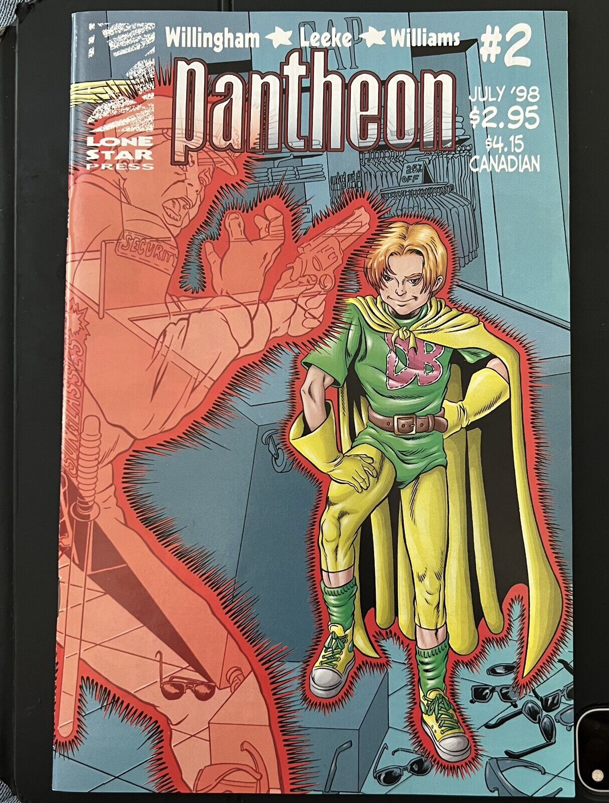 Pantheon #2 Lone Star Press Comics 1998