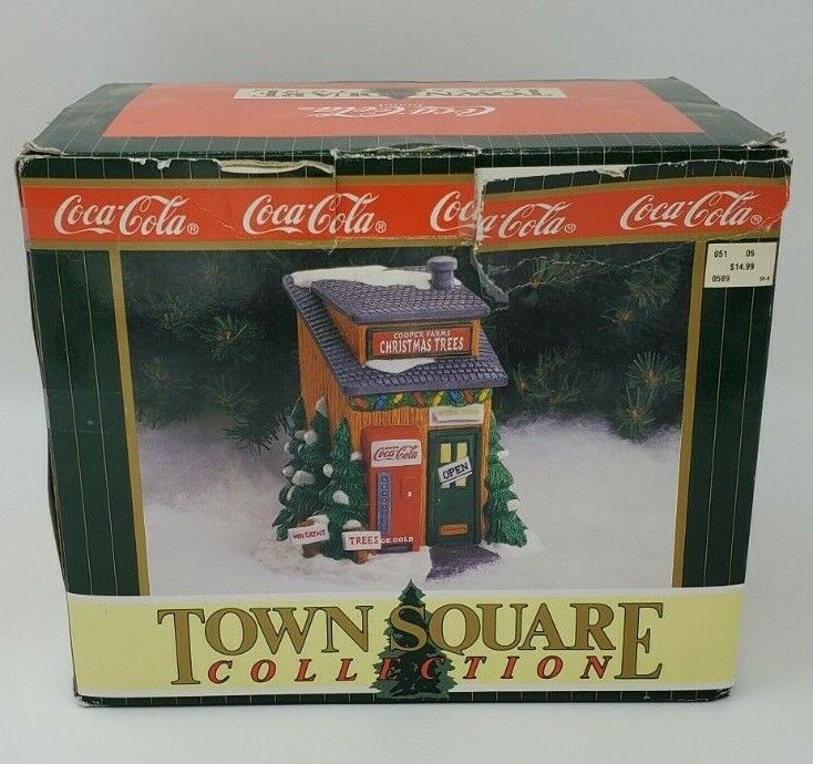 Coca Cola - TOWN SQUARE COLLECTION -  Cooper Farms Christmas Trees 