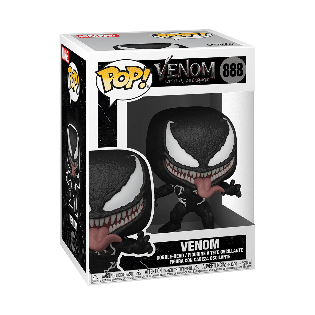 Venom: Let There be Carnage Venom Pop Vinyl Figure #888 BOX NOT MINT