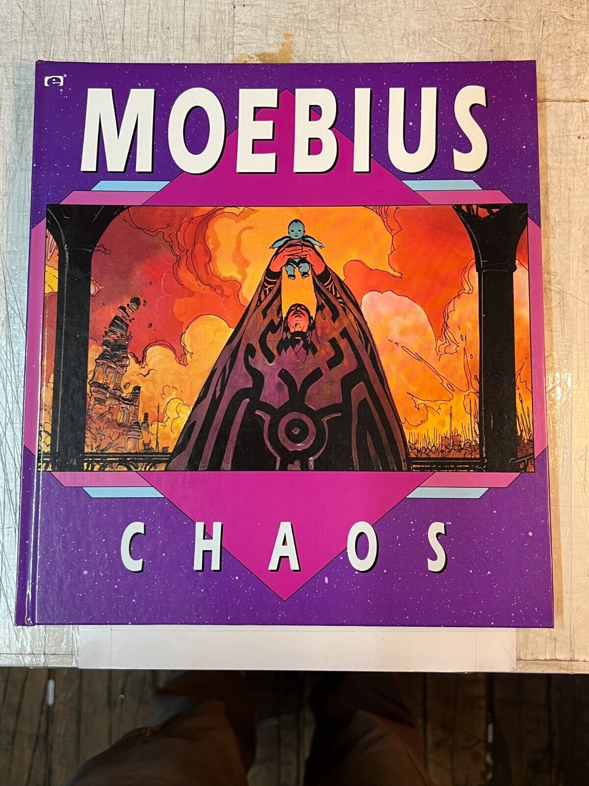 Moebius Chaos Marvel Epic Hardcover Graphic Novel 1991 European Scifi Art Comics