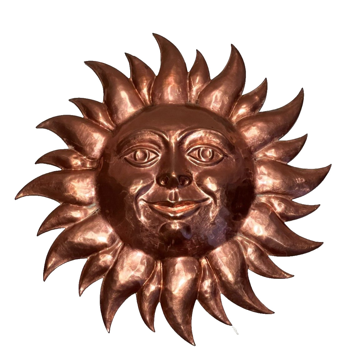 Vintage Sun Face Copper Mold Wall Hanging Decor 10