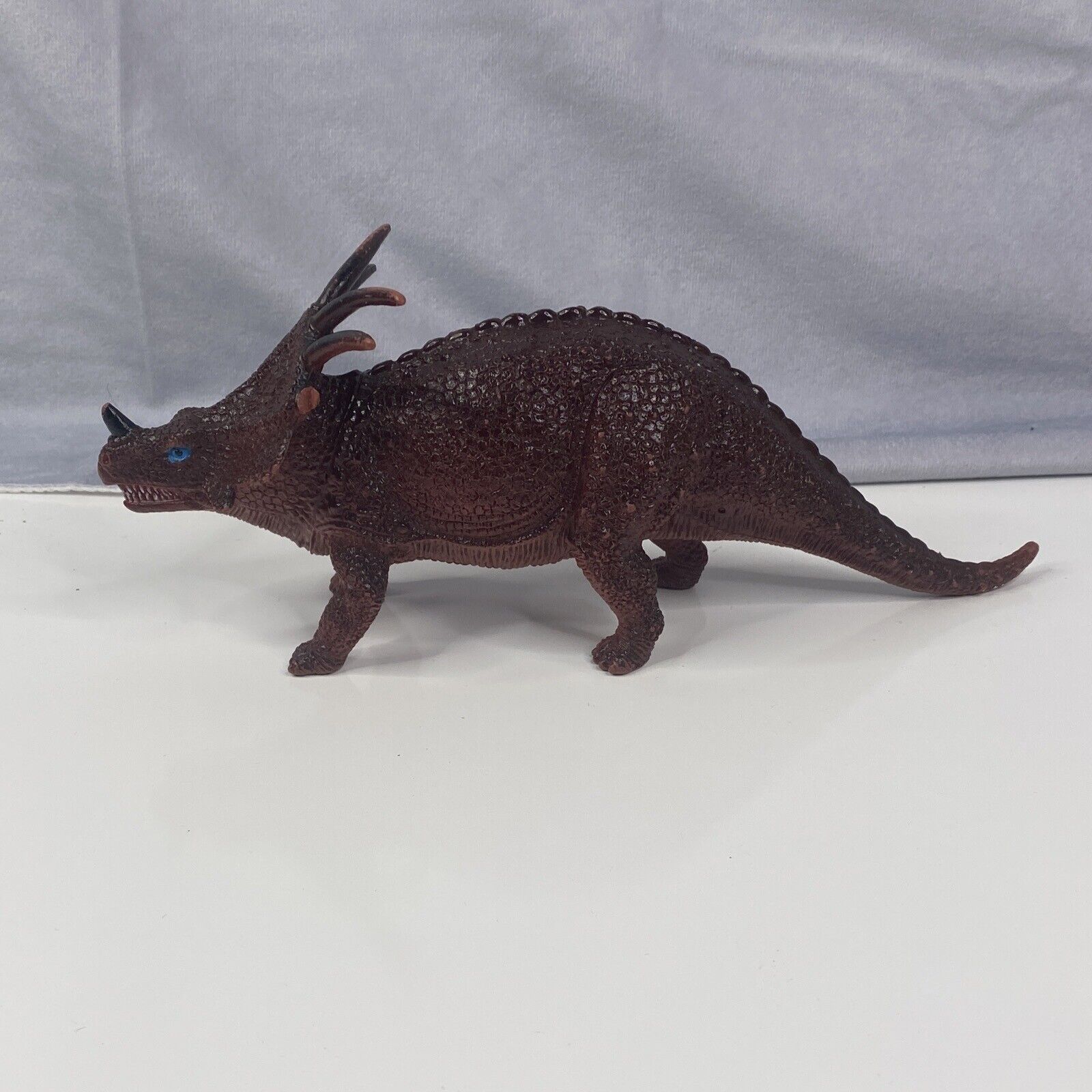 Vintage Protoceratops Dinosaur Plastic Toy 10\