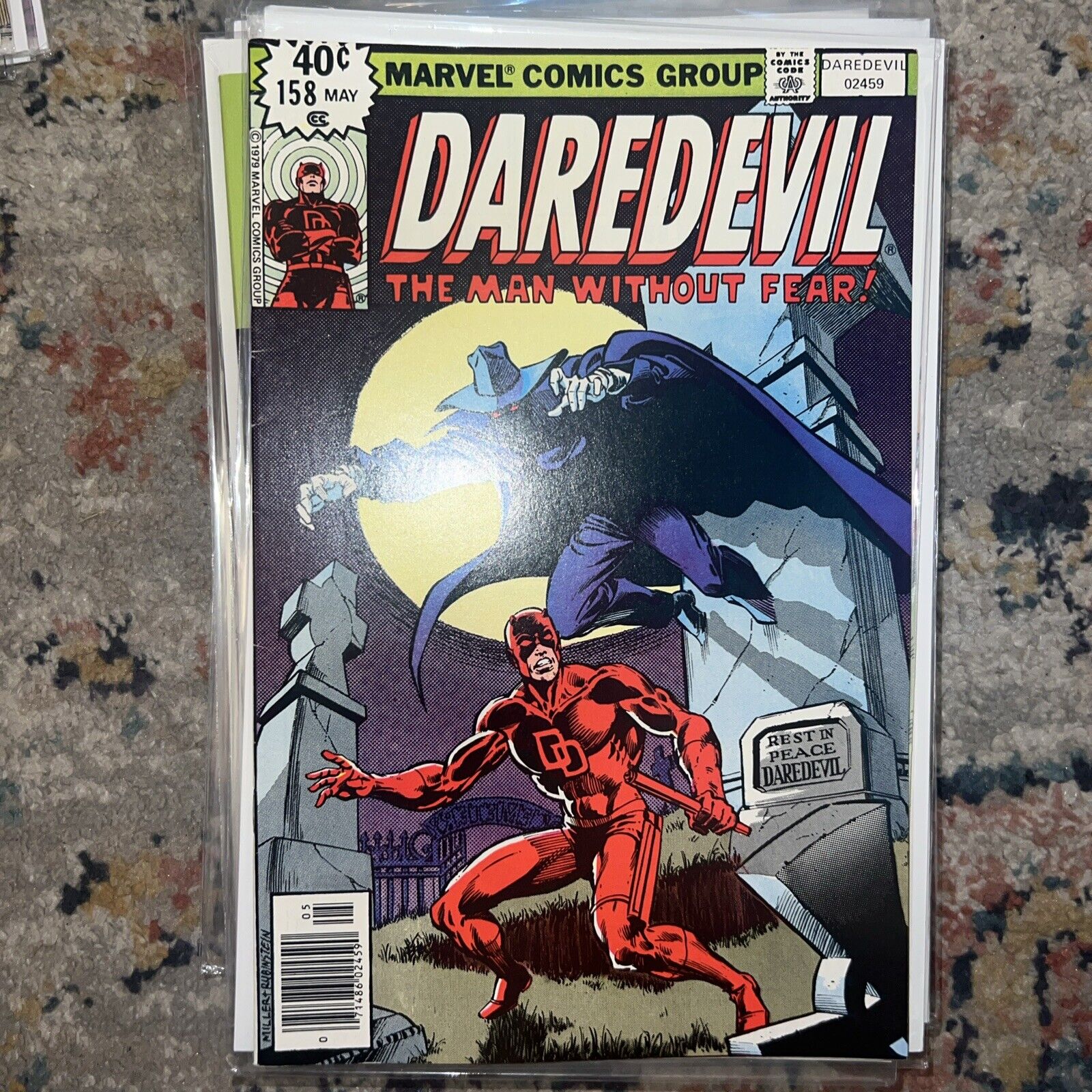 Daredevil #158 1979 Bronze Age Marvel Comics - 1st Frank Miller art on Daredevil