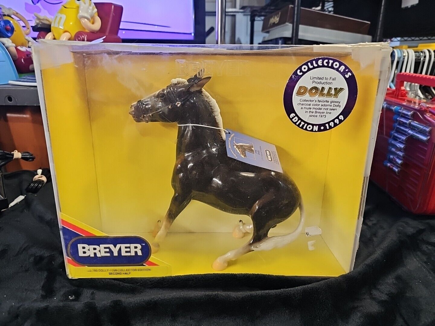 Breyer Horse #780 DOLLY 1999 Collector\'s Edition -Balking Mule Glossy READ