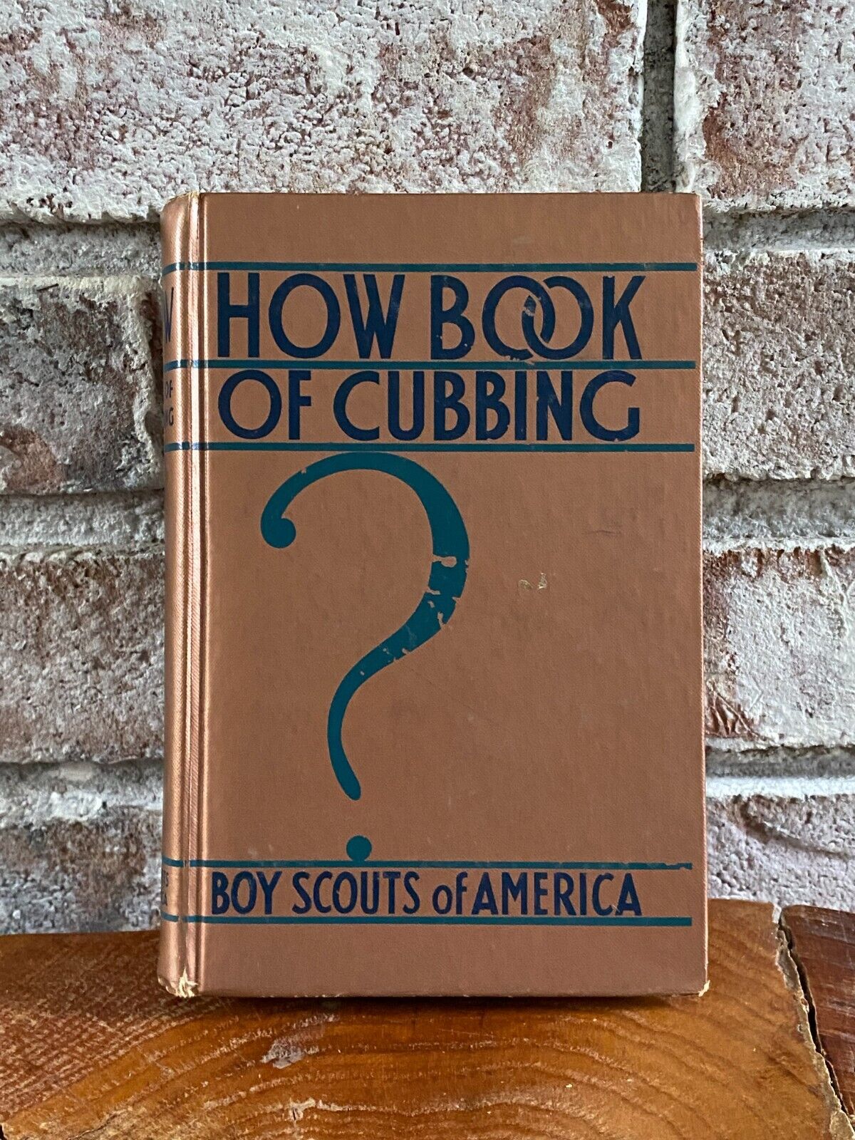 Vintage How Book of Cubbing - Boy Scouts of America - Hardcover Copyright 1941