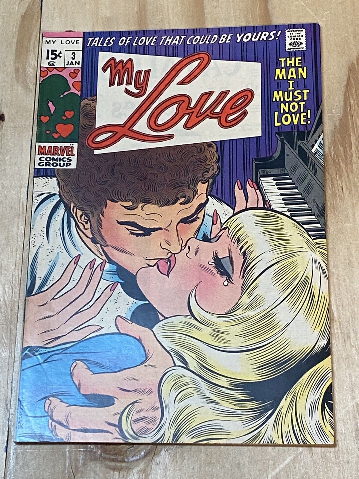 My Love #3 (Marvel Comics 1970)  Bronze Age Romance John Romita Sr.