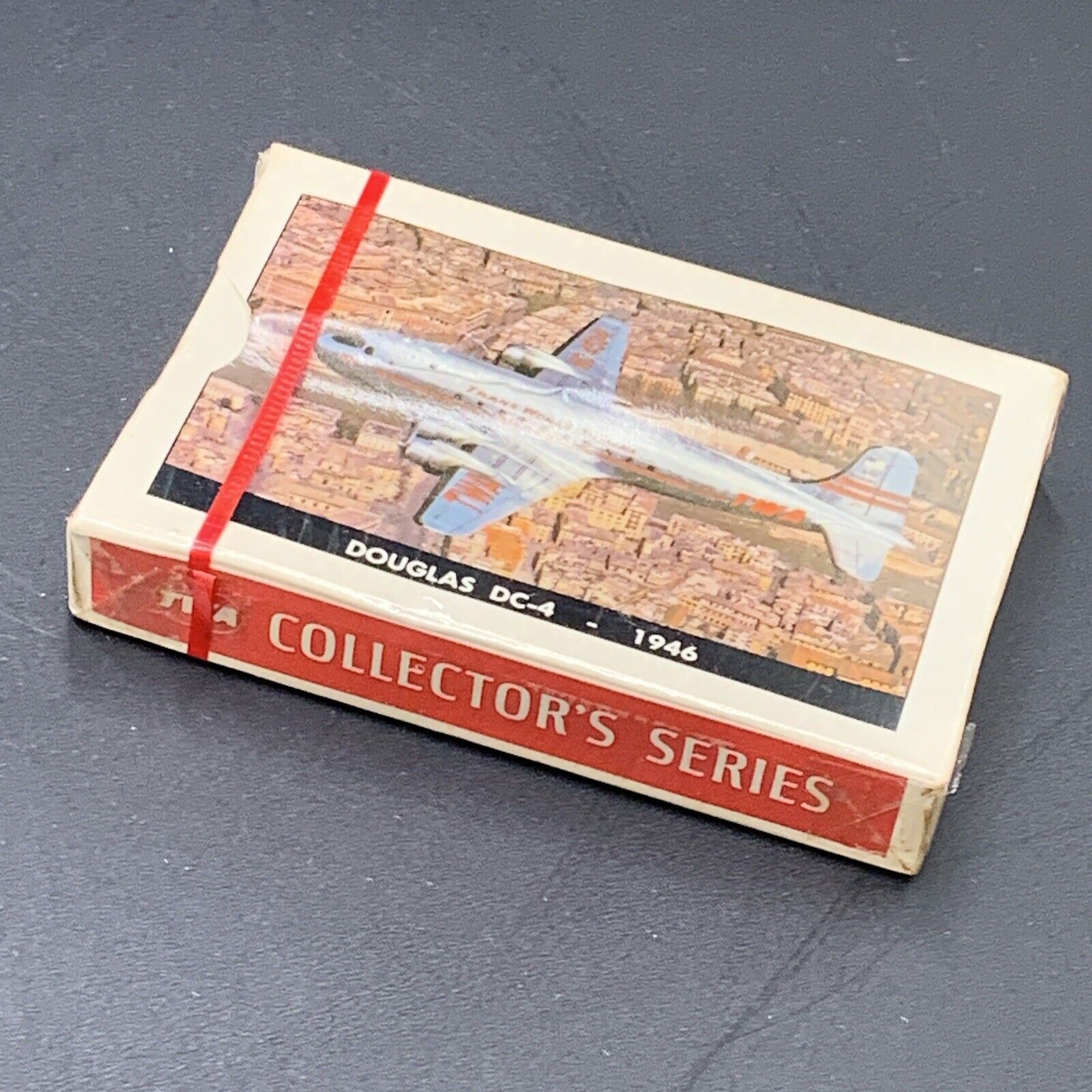 Vintage TWA Playing Cards Collector Series Douglas Bridge Size Unopened