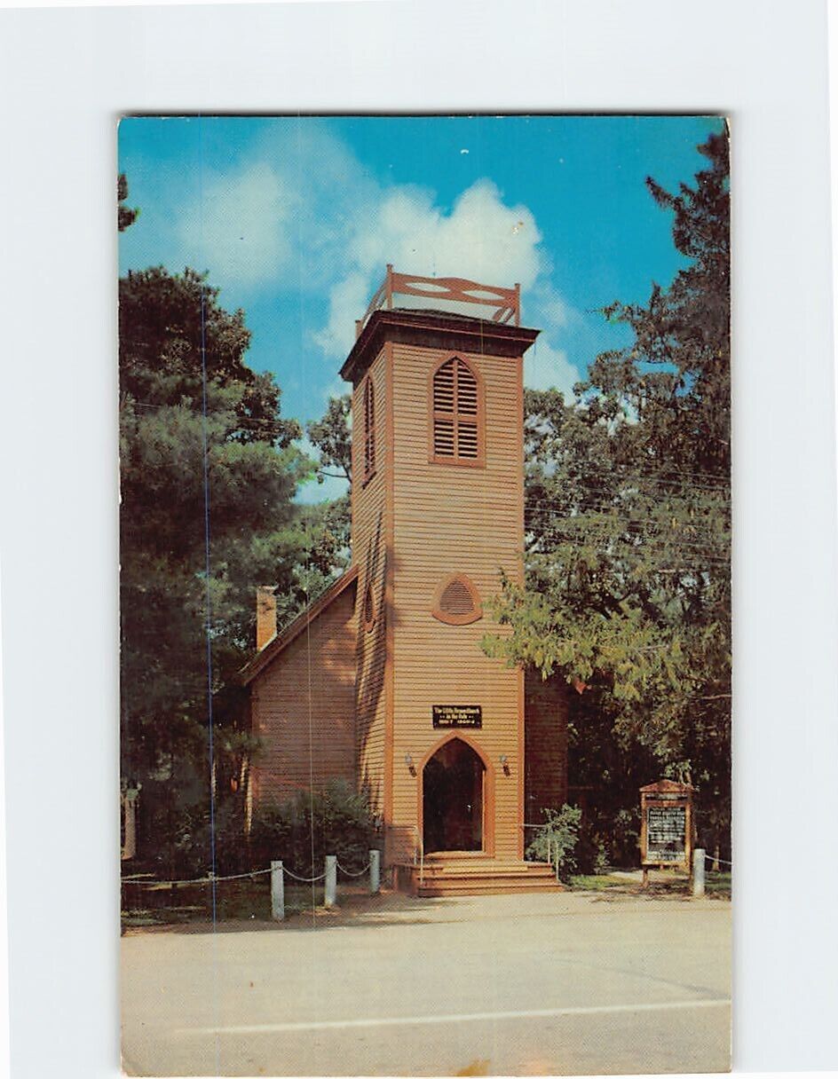 Postcard Little Brown Church in the Vale Nashua Iowa USA