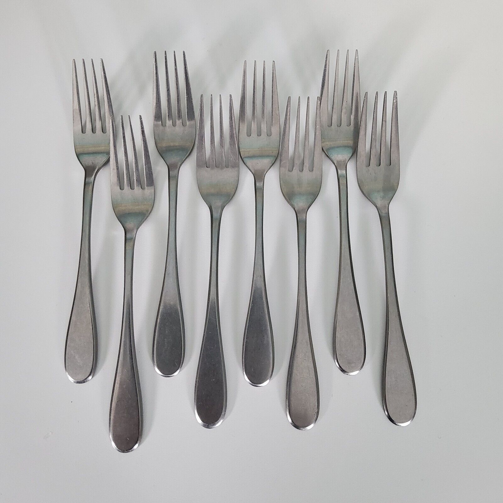 Vintage Edward Don Company Pattern Don Stainless Dinner Forks set of 8