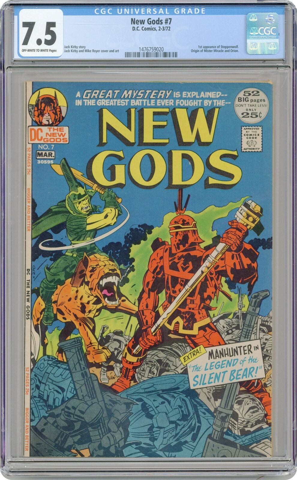 New Gods #7 CGC 7.5 1972 1476759020