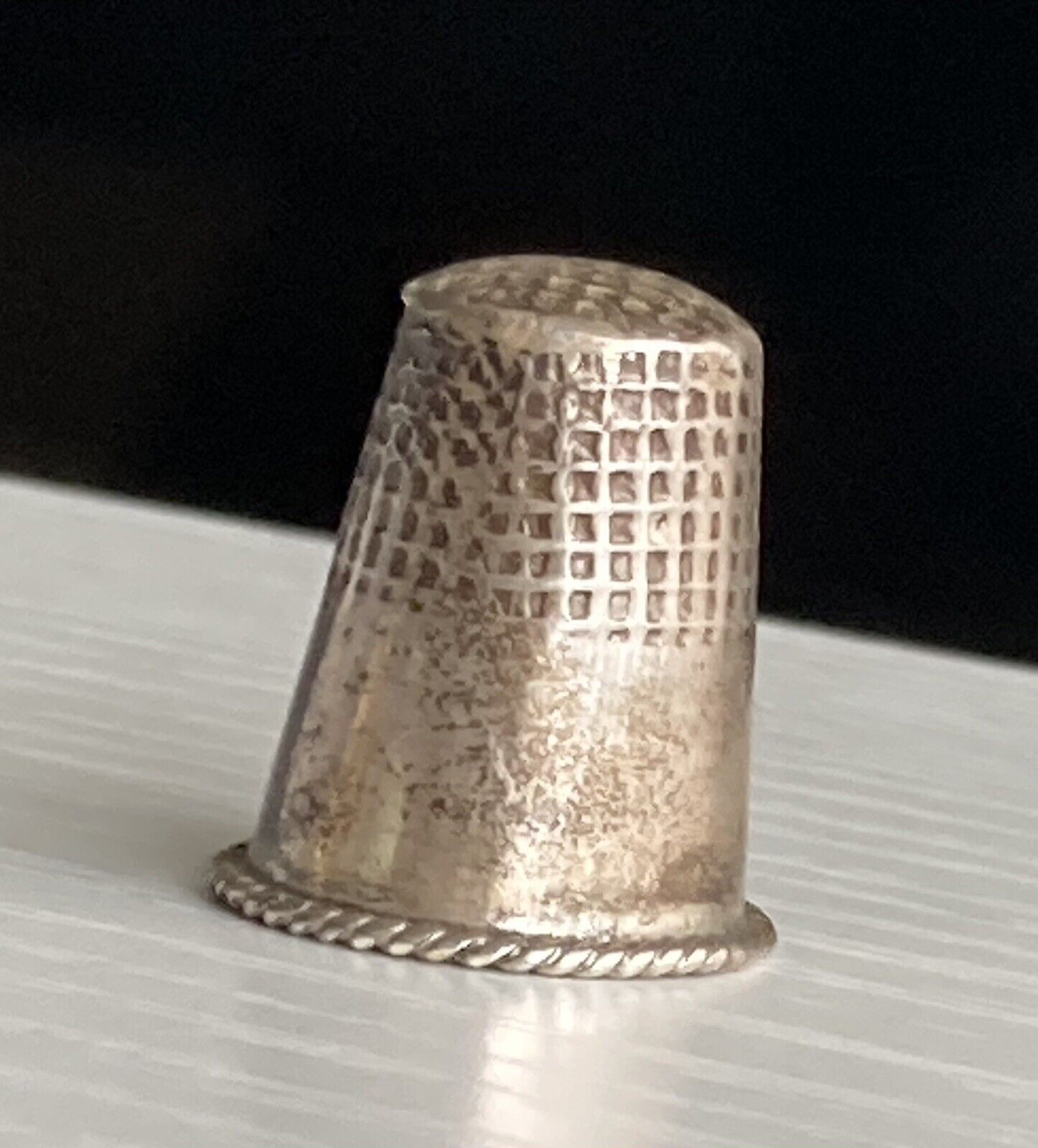 Vintage Sterling Silver Thimble 925 Sewing Thimble 4.05g