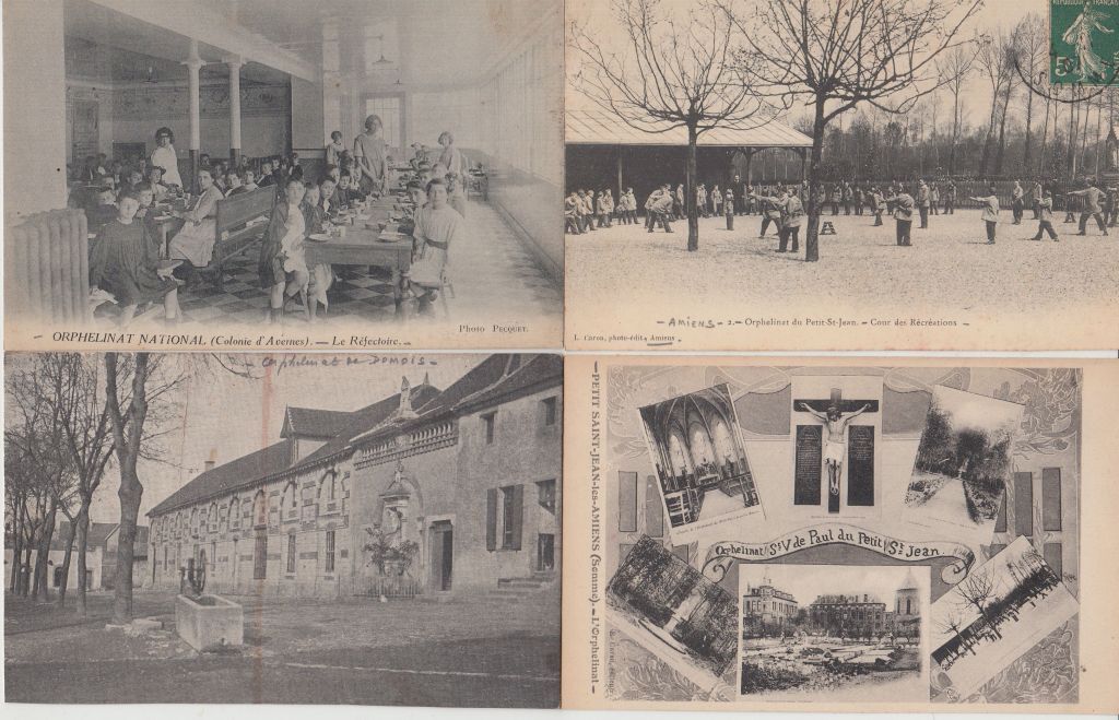 ORPHANAGE ORPHANAGE France 39 Vintage Postcards Pre-1940 (L5178)