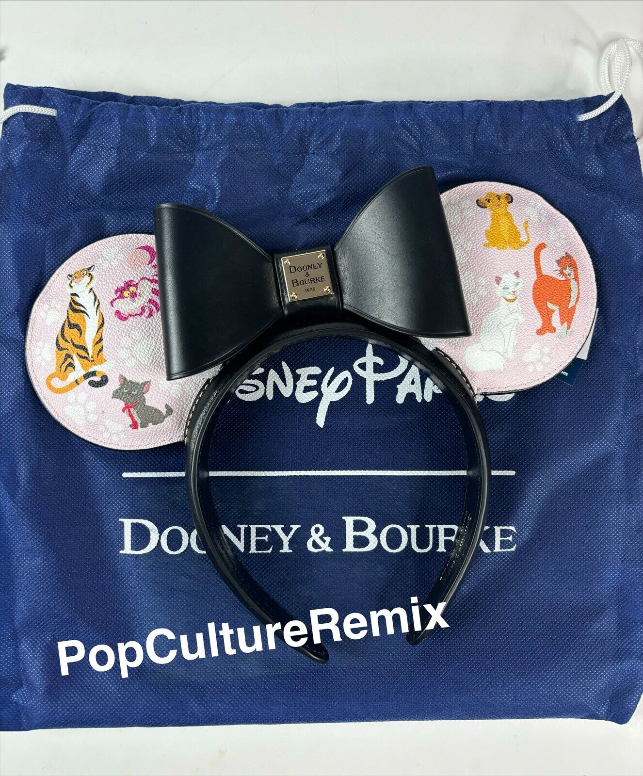 2024 Disney Parks Dooney & Bourke Disney Cats Minnie Ears Headband SHIPS FAST