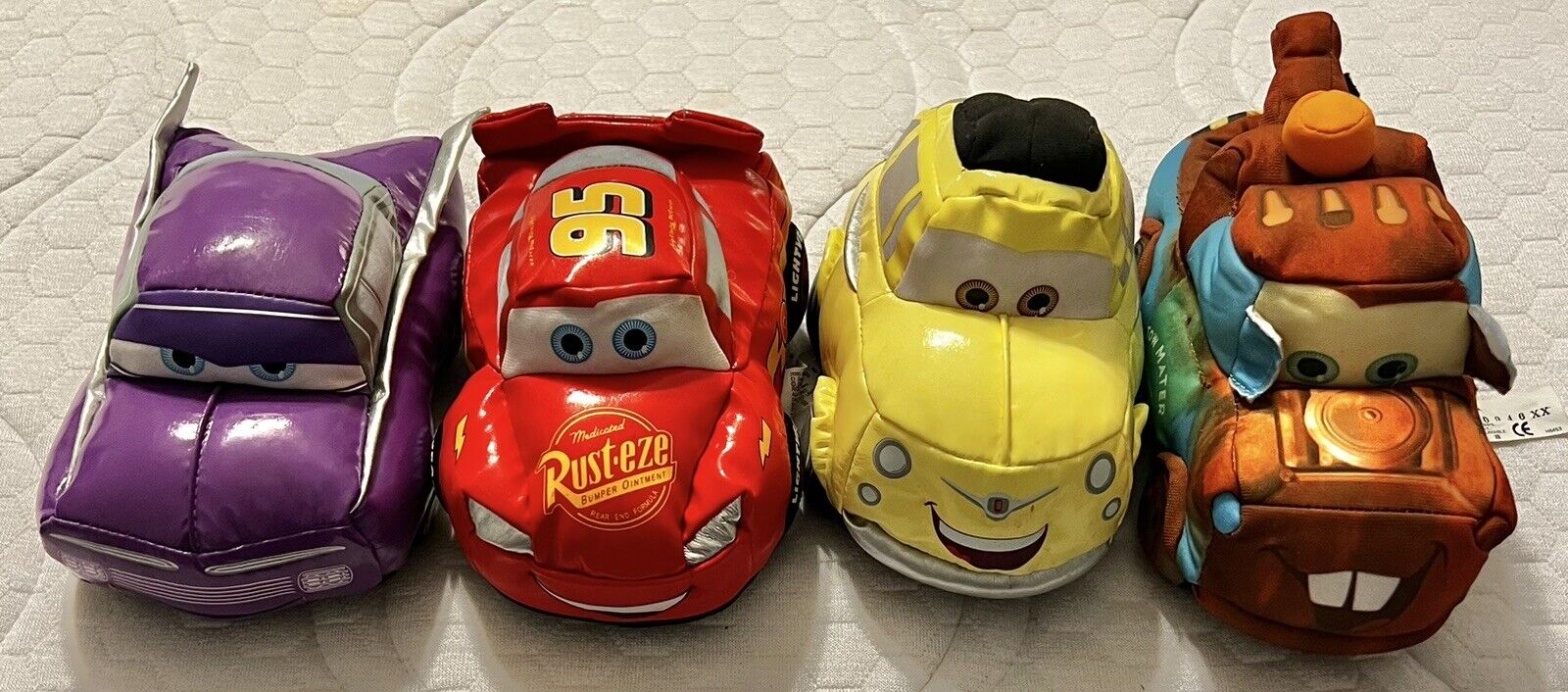 Disney / Pixar ~ Cars  ~ Lightning McQueen, Mater, Luigi, Ramon ~ Smack and Yak