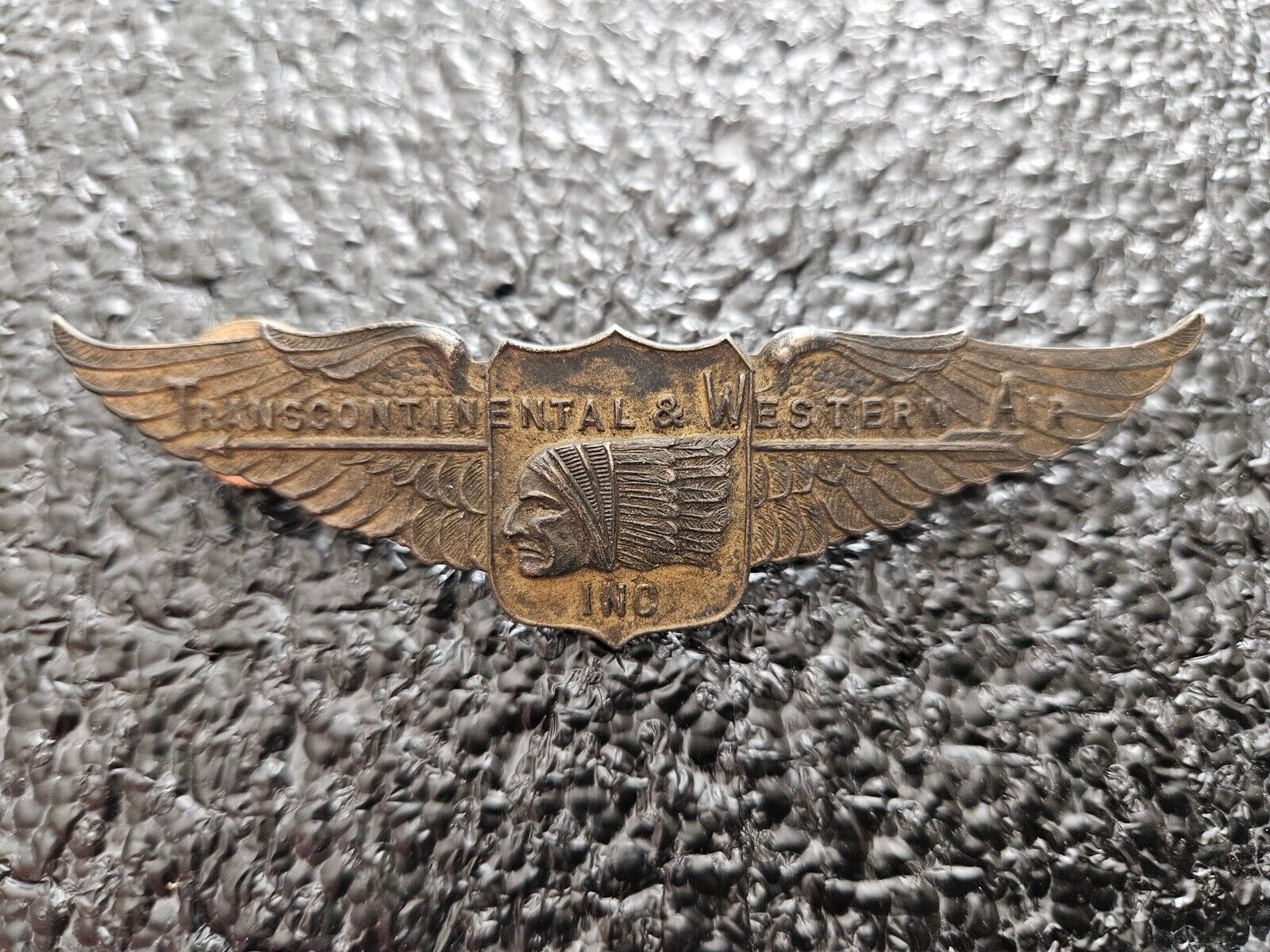 Vintage Transcontinental & Western Air Express (Early TWA) Pilot’s Wings