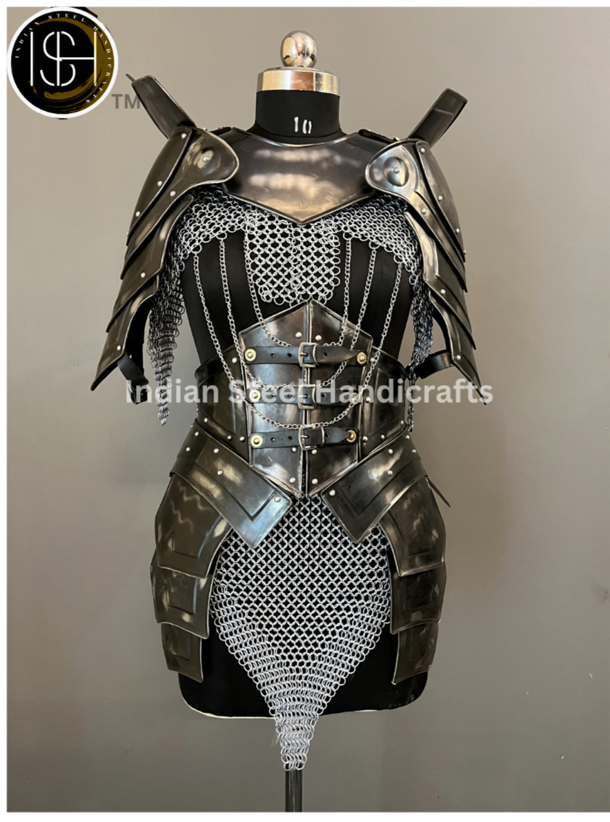 Medieval Ancient Cuirass Female Armor, Cosplay, SCA, LARP Armor, Gift for women.