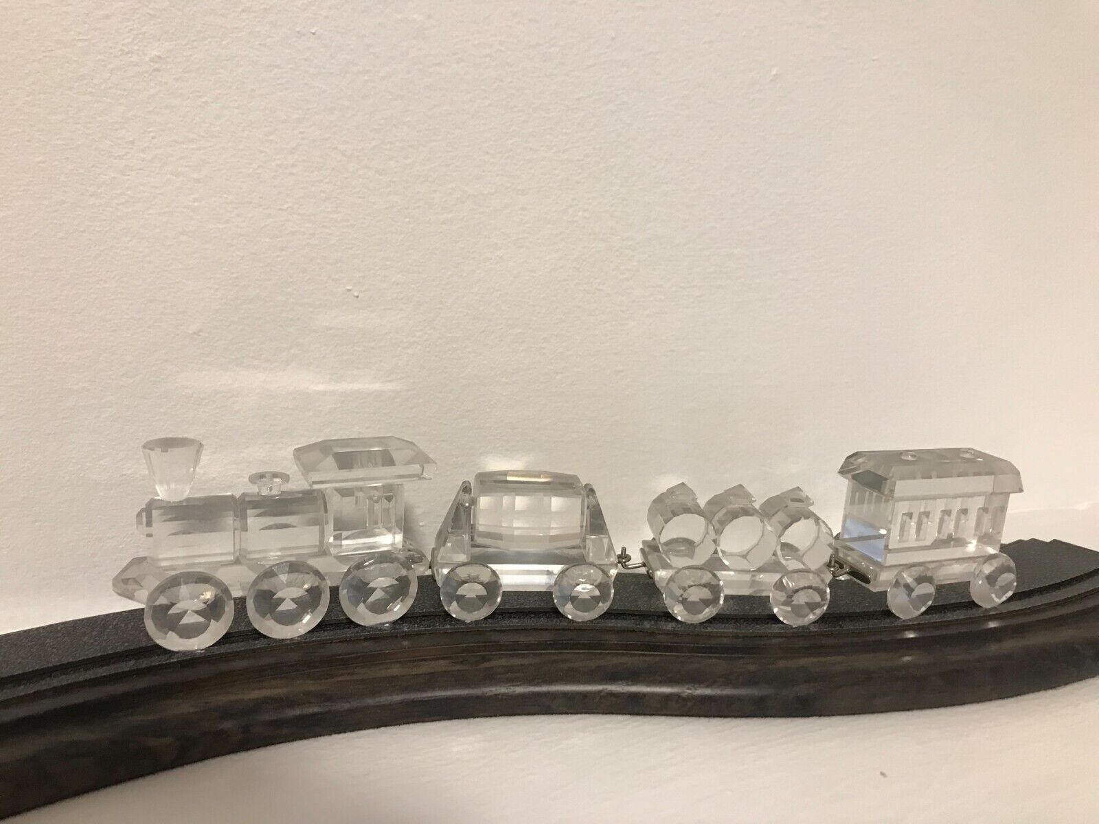 Swarovski Crystal Figurines - 4 pc Train Set 7471