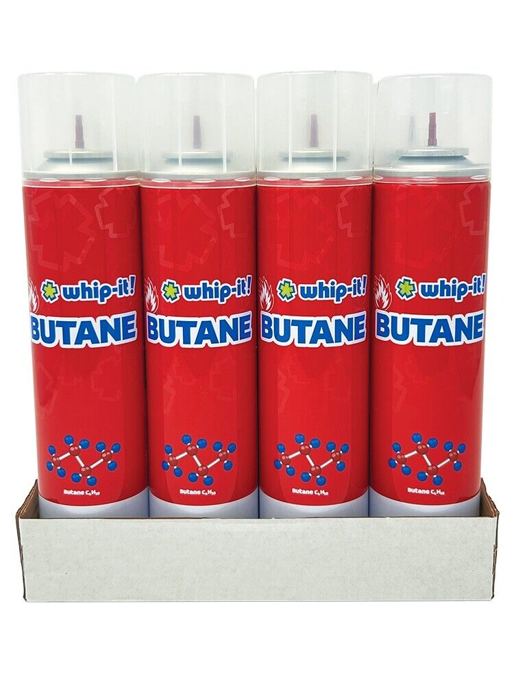 Whip-It Butane (300ml) - Case of 96 cans