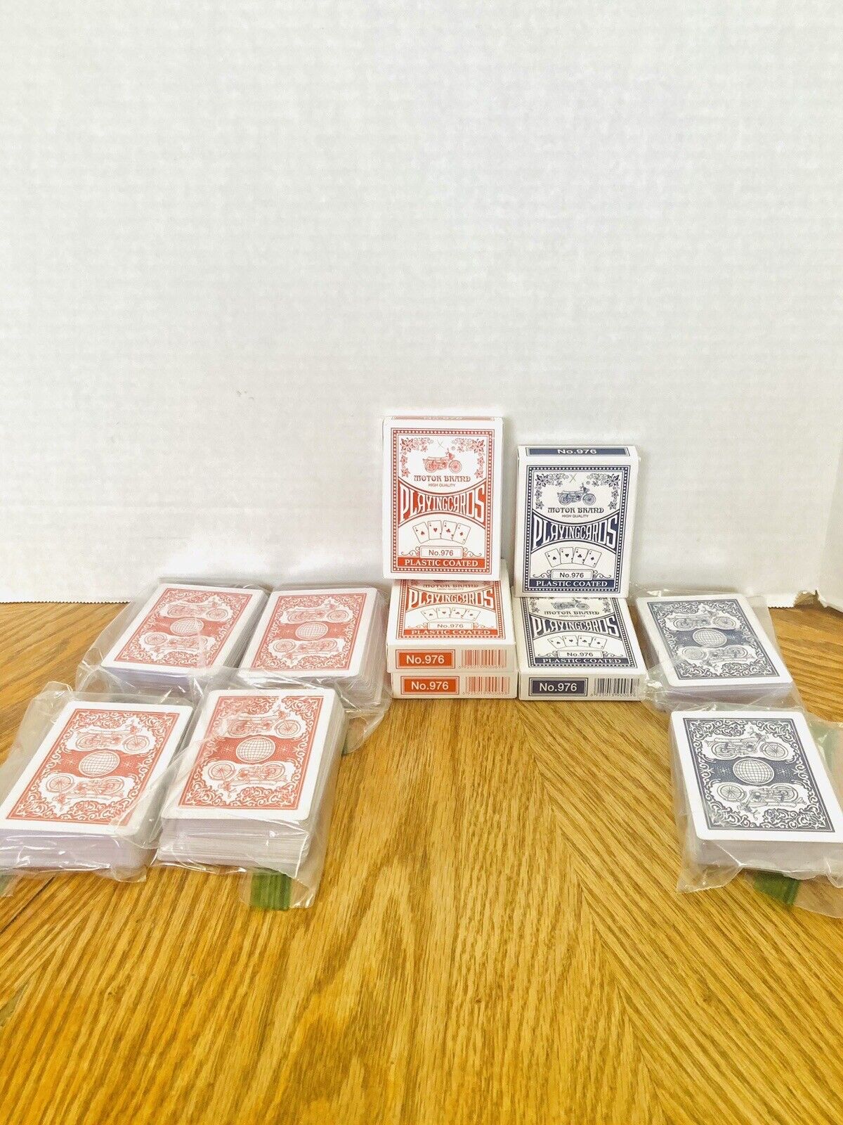 Motor Brand #976 Playing Cards Lot(11) 5 Have Box, Lotfancy Inc