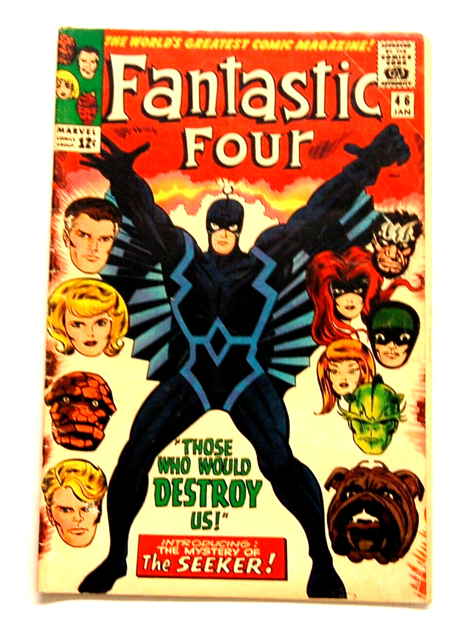 Fantastic Four #46 Jan. 1966 Comic “Those Who Would Destroy Us” Marvel C202