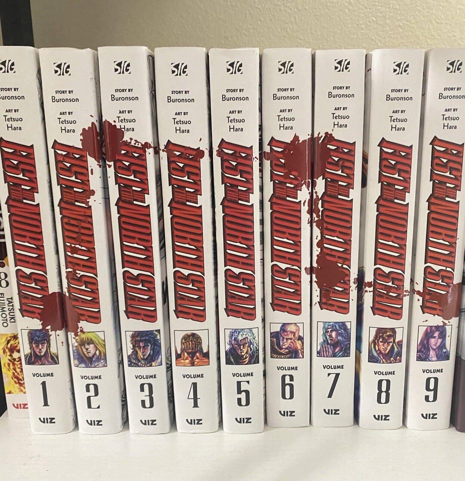 Fist of the North Star Hardcover Volumes 1-9