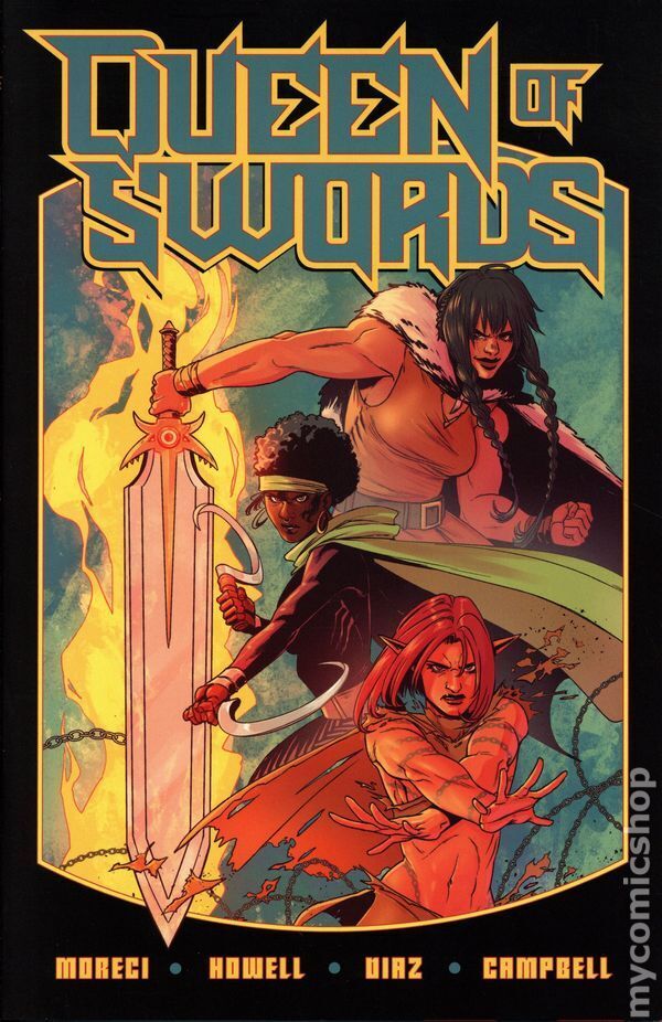 Queen of Swords TPB A Barbaric Story #1-1ST NM 2023 Stock Image