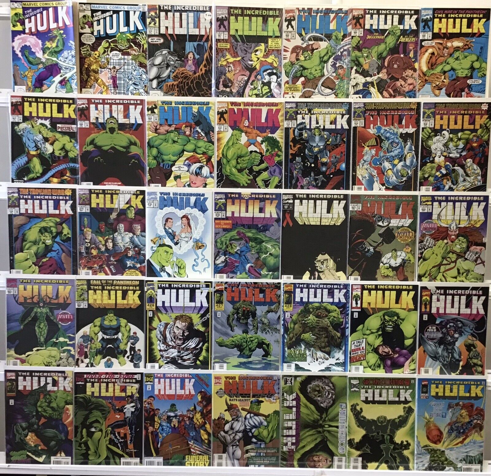Marvel Comics - Hulk 1st Series - Comic Book Lot of 35