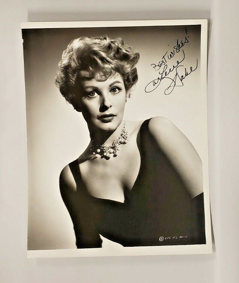 Autographed Arlene Dahl 1956 VINTAGE 8x10 Photo No COA