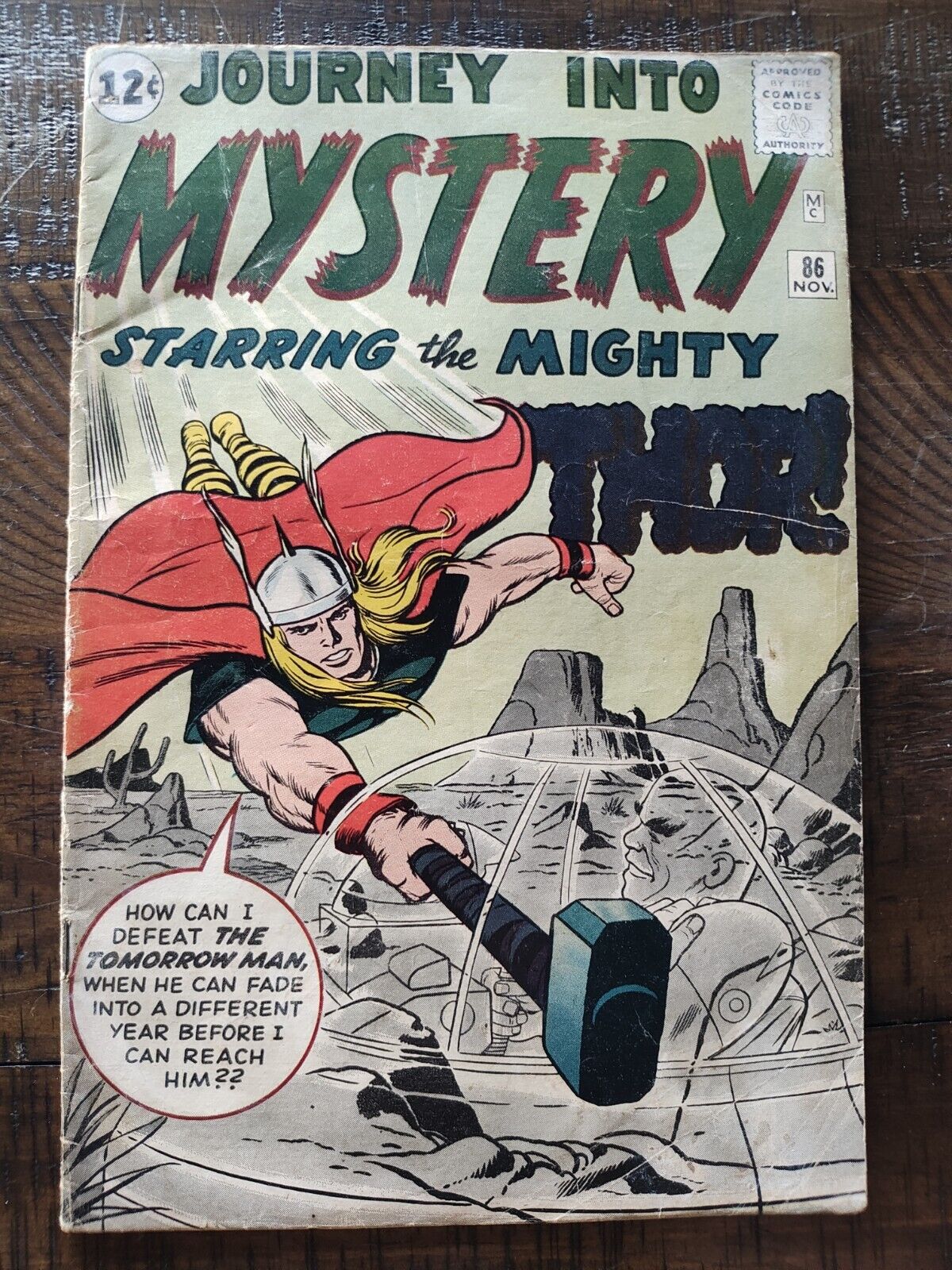 Thor Journey Into Mystery #86 HUGE KEY 1st full ODIN Early Thor Very Nice