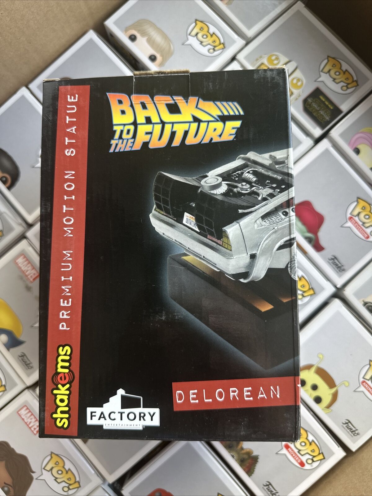 NEW Back To The Future Delorean Premium Motion 7\
