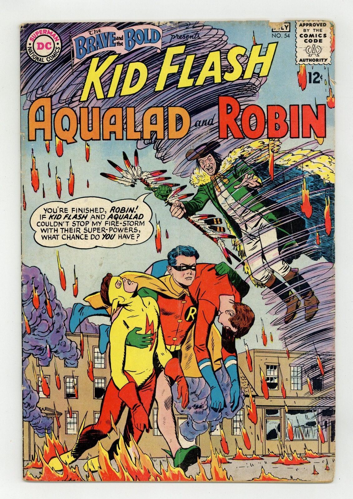 Brave and the Bold #54 GD/VG 3.0 1964 1st app. and origin Teen Titans