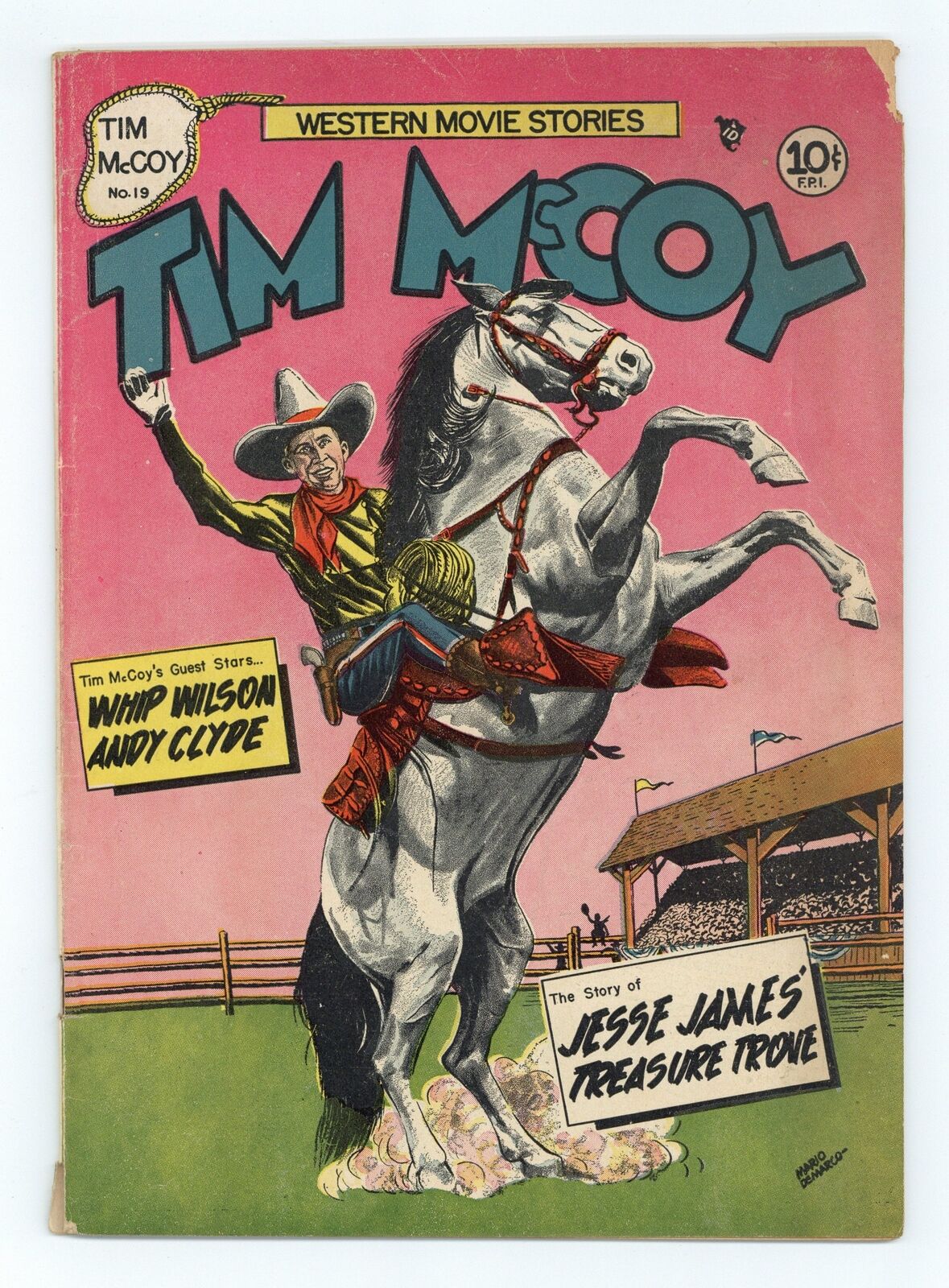 Tim McCoy #19 GD+ 2.5 1949