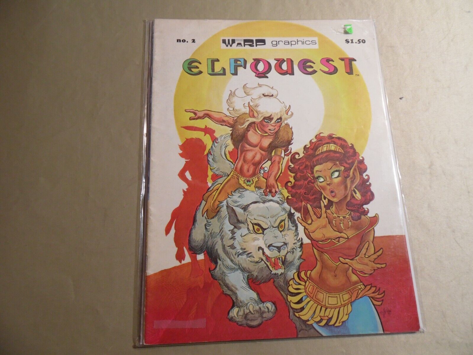 Elfquest #2 (Warp Graphics 1978) Free Domestic Shipping