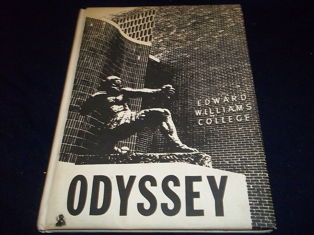 1966 ODYSSEY YEARBOOK - EDWARD WILLIAMS COLLEGE - HACKENSACK, NJ - YB 171