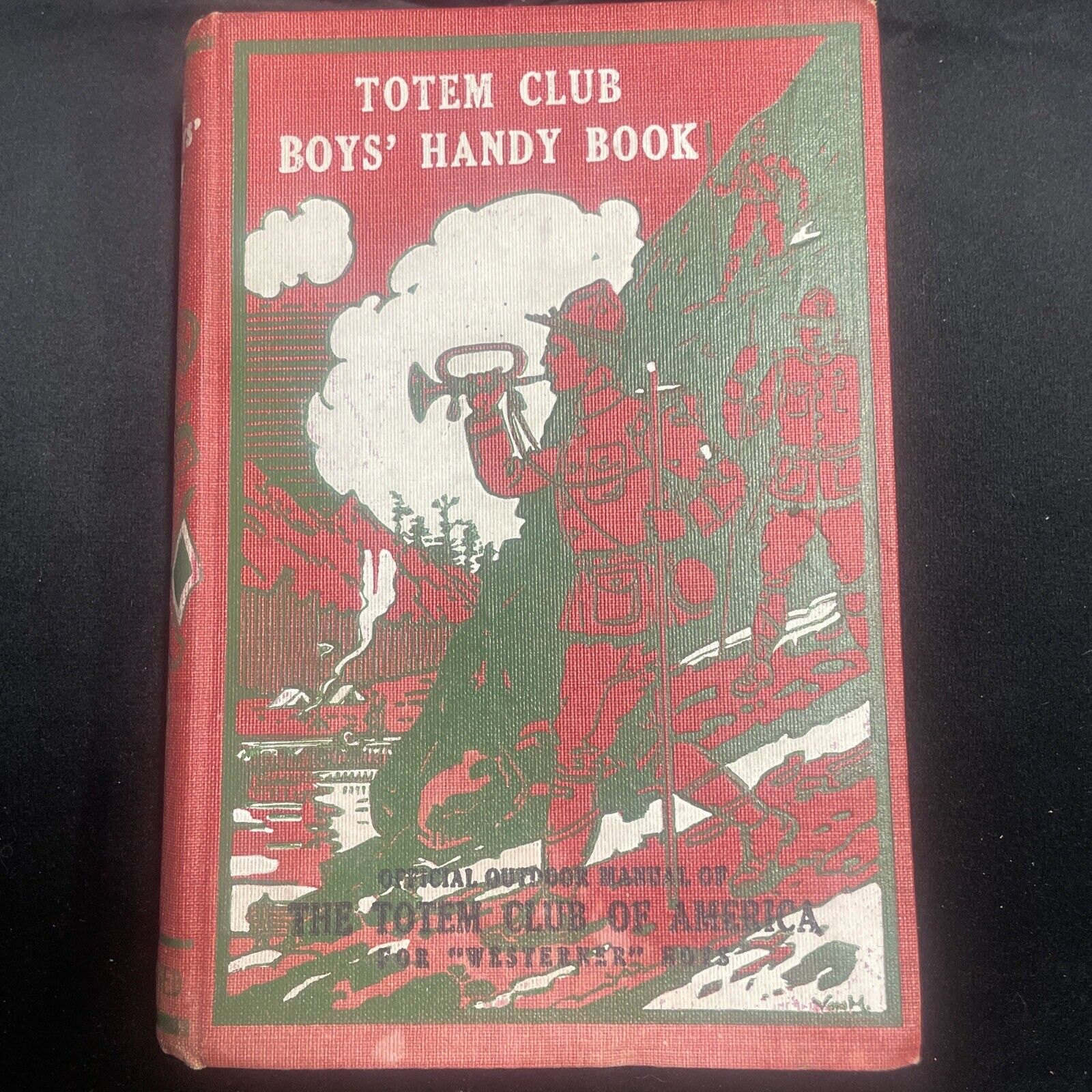 Totem Club Boys Handy Book 'Official Manuel Of The Totem Club Of America' 1912