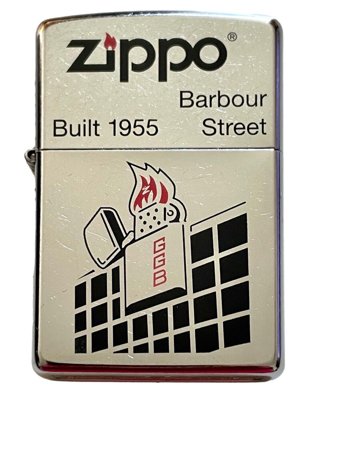 Genuine ZIPPO Barbour Street Lighter Classic Design New