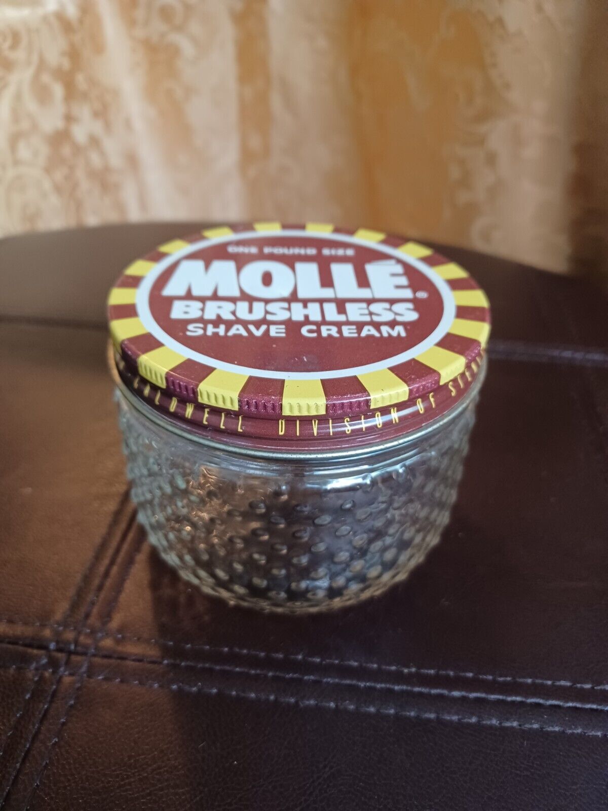 Vintage Molle\' Brushless Shave Cream One Pound Size