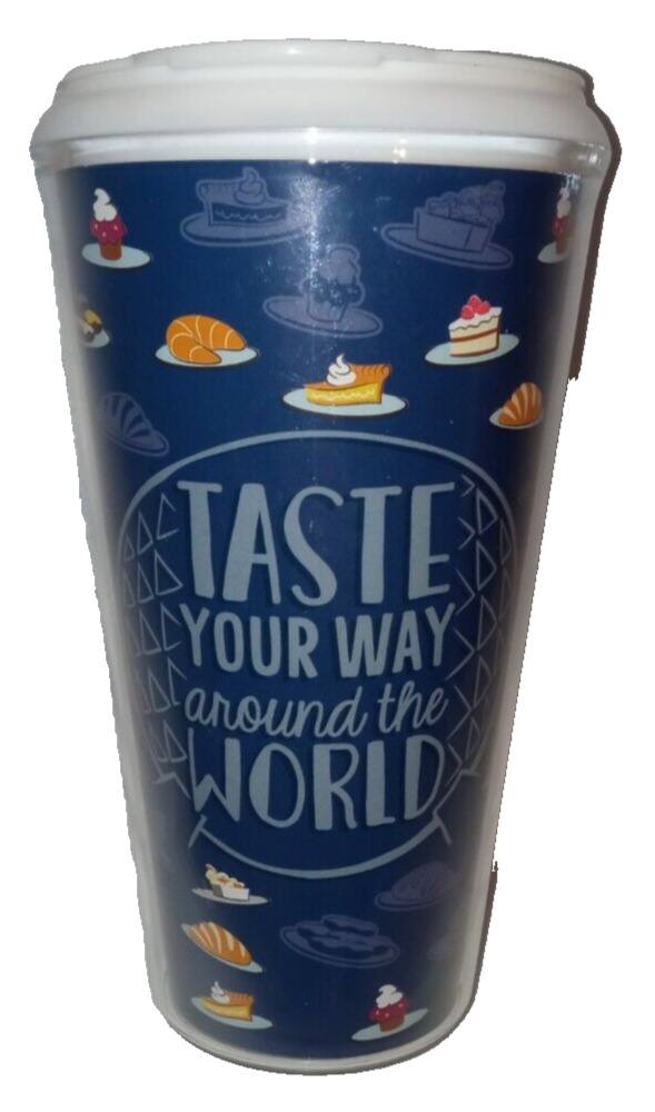 🏰 Disney World Epcot Remy Tumbler 2019 International Food Wine Ratatouille 🏰